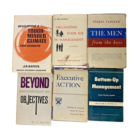 Vintage Harvard Management & Business American Management Association Lot of 10 - Picture 2 of 6